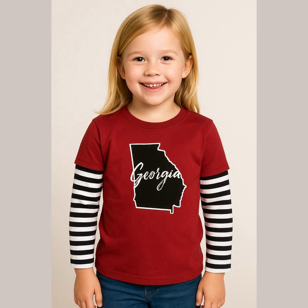 Marie Nicole Georgia Shirt, Size 3XL, Red